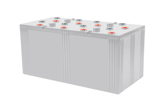 réseau de réserve de batterie de 2V 3000AH Data Center L695mm X W338mm x H335mm